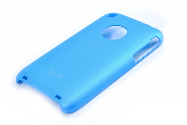 Накладка для iPhone 3g и iPhone 3gs Moshi голубая